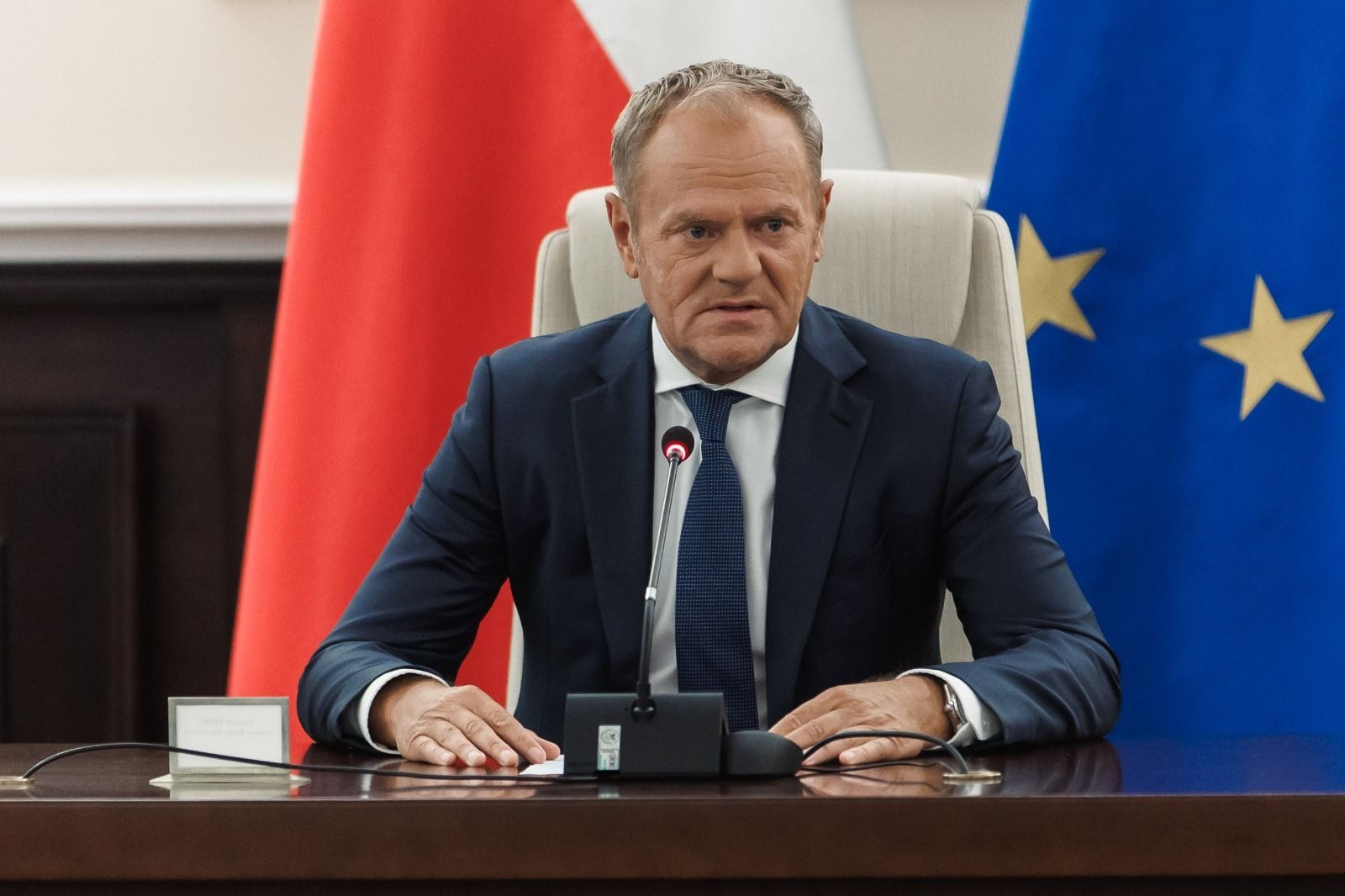 'Powerful explosion' occurs near Polish border amid Russian drone attack on western Ukraine, Tusk says