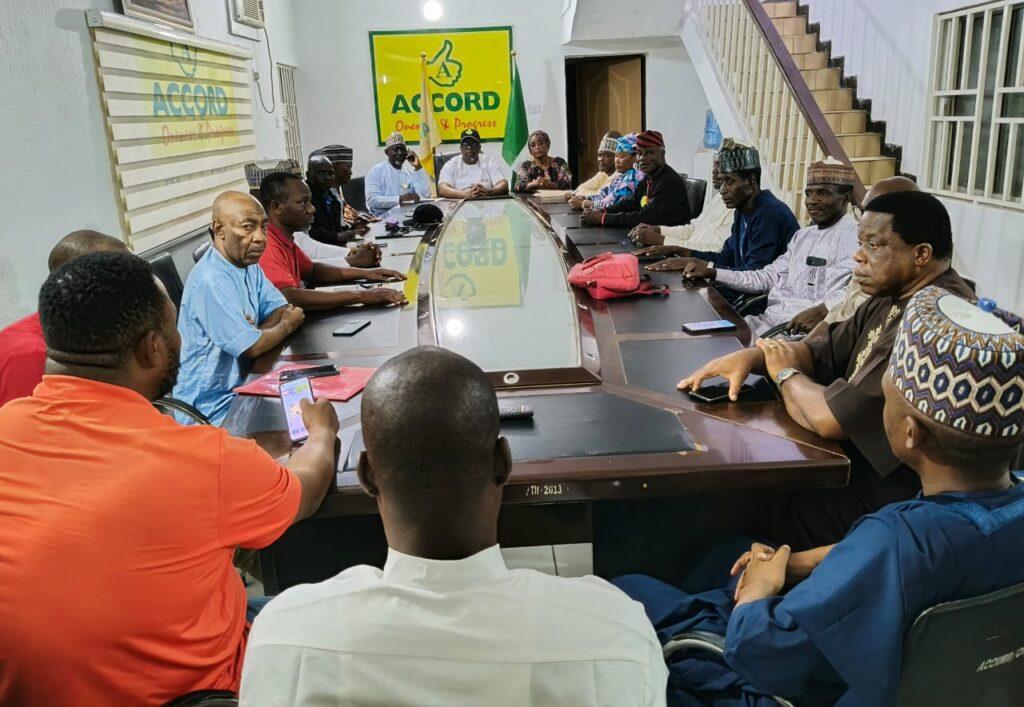 Accord dismisses Imumolen’s endorsement of APC’s Oyebamiji, says he has no structure