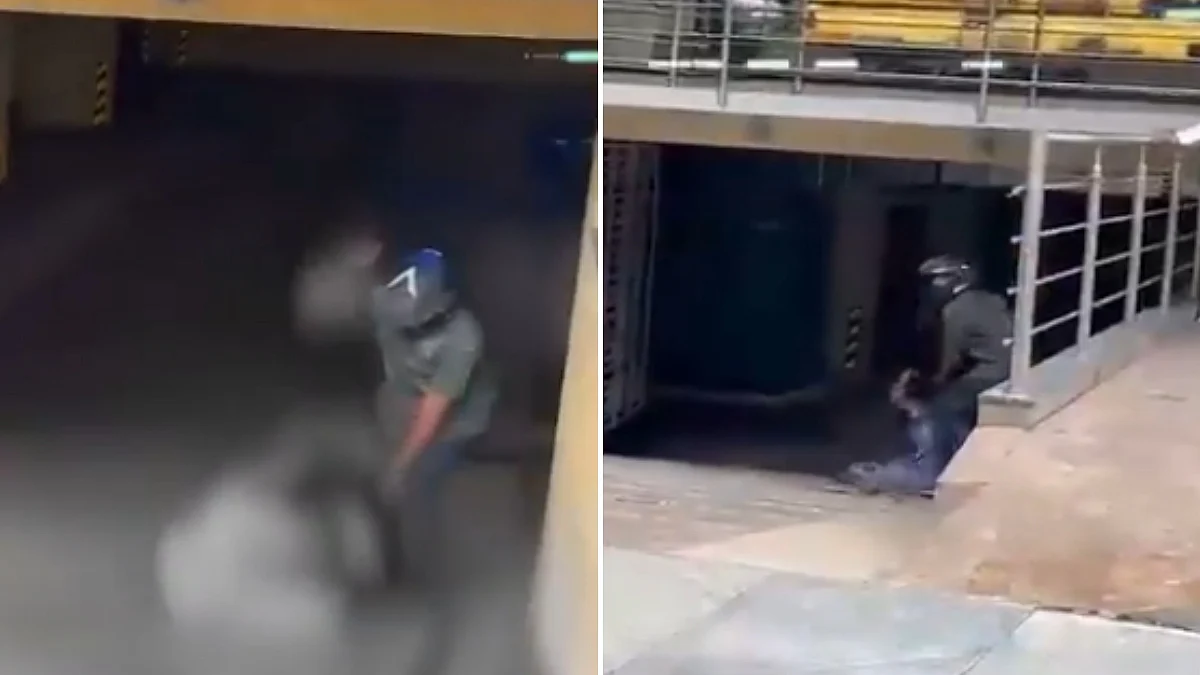 Bengaluru Horror: Nurse Chased, Hacked With Machete Before Husband Throws Acid At Her - VIDEO