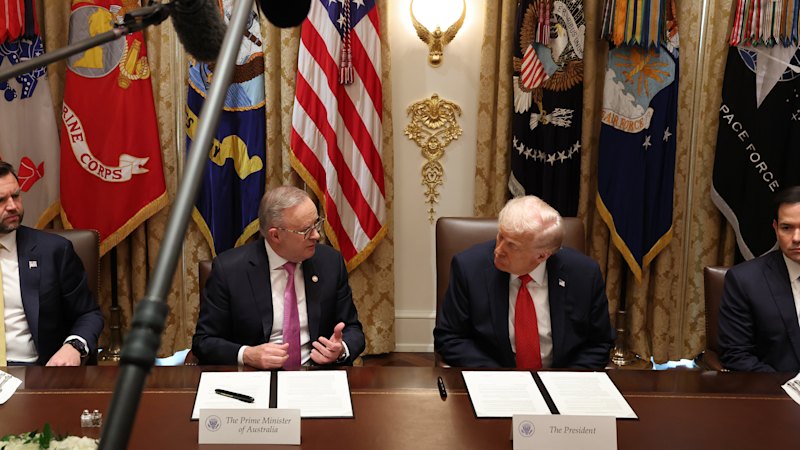 Australia news LIVE: White House confirms Trump held phone call with Albanese; Wong to target Hanson’s call for ‘monoculture’ in national security address