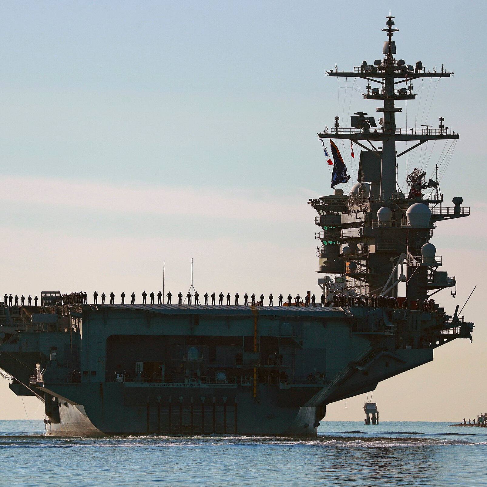 U.S.S. Abraham Lincoln Has Been Deployed for Months, Prompting Concerns