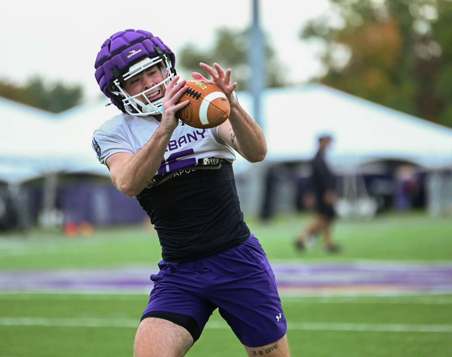Homecoming: Shenendehowa grad Luke McAuliffe makes immediate impact with UAlbany football