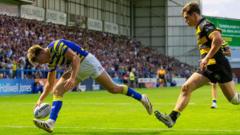 Warrington crush York to boost top-two hopes