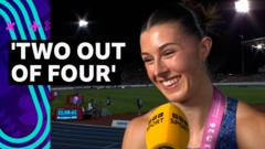 'I hope you're not sick of my face' - Hunt wants more after 200m gold