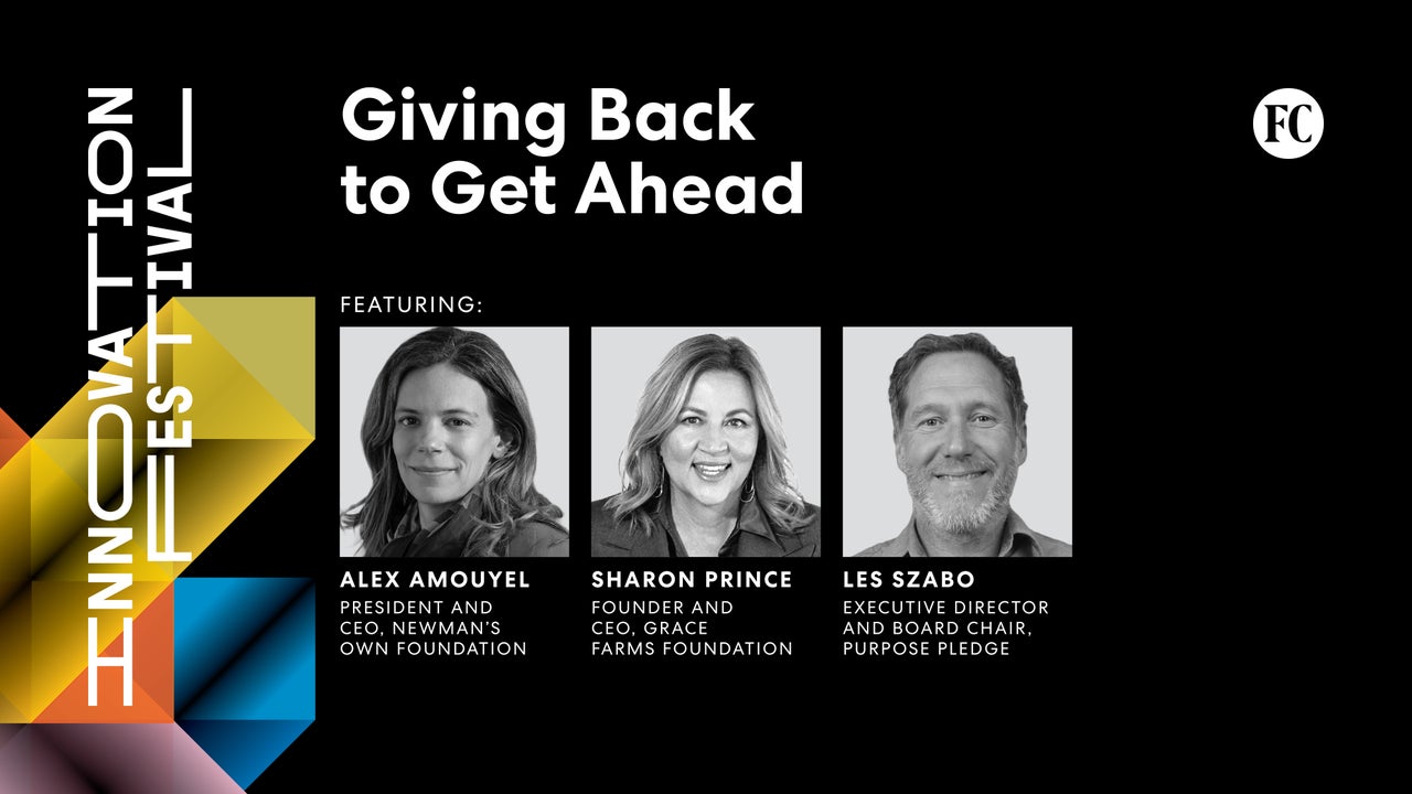 Giving back to get ahead