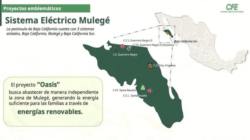 CFE’s ‘Project Oasis’ aims to bring solar power to an energy-challenged region of Baja California Sur