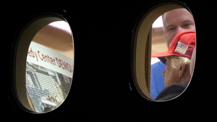 Trump seen looking at plans for Kennedy Center demolition