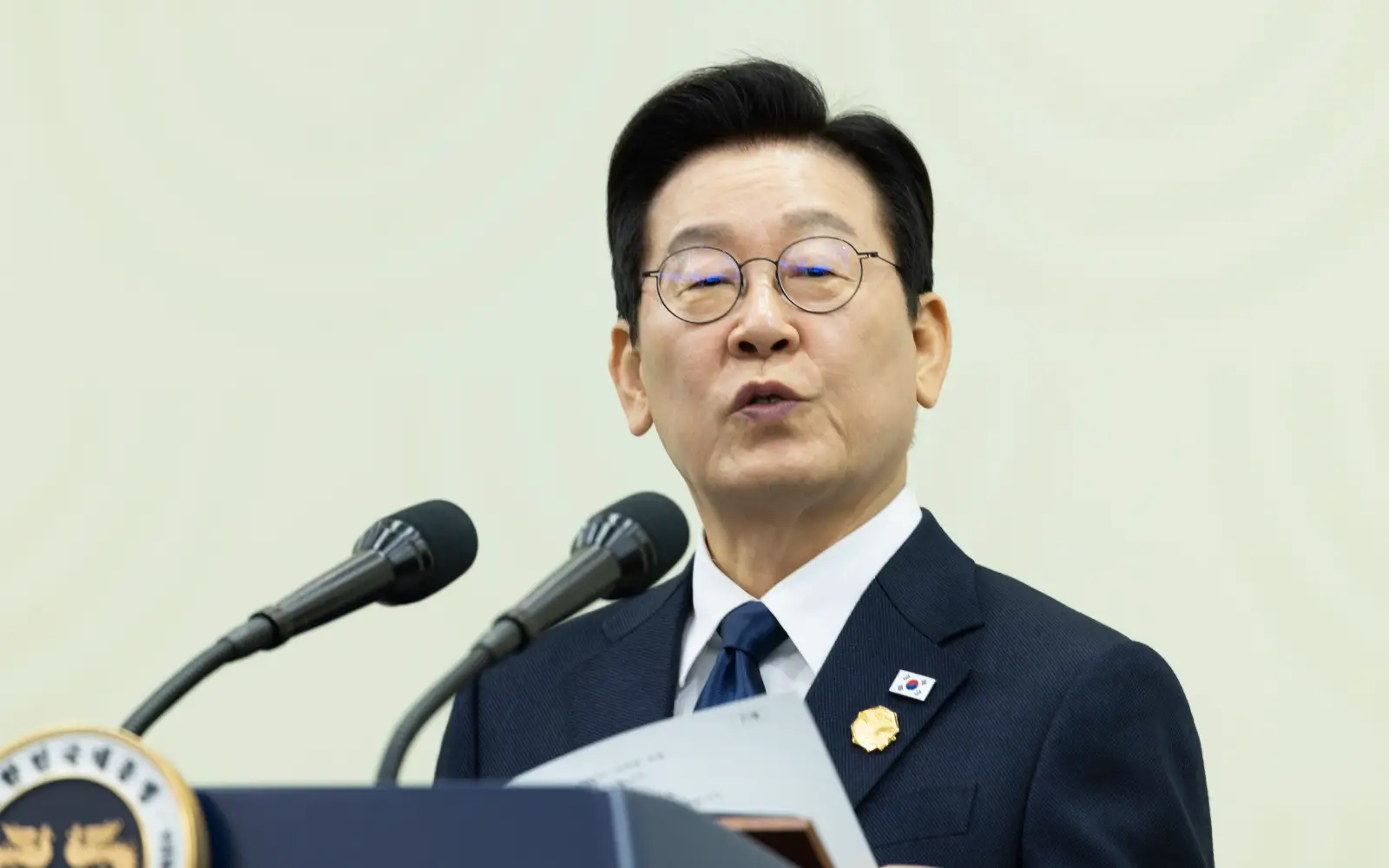 South Korea’s Lee says he has no intention of seeking second term