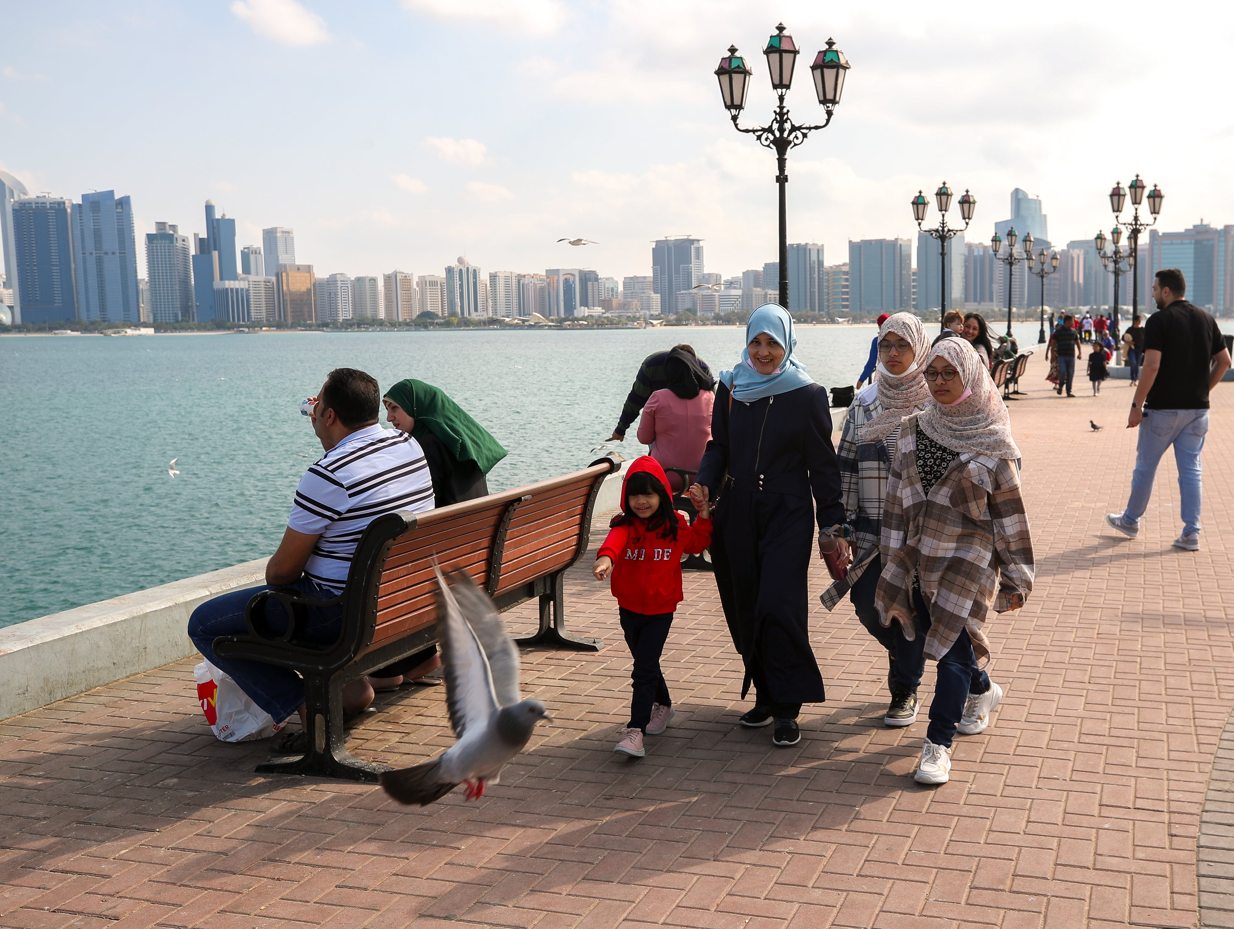 The UAE is a place where foreigners can settle down