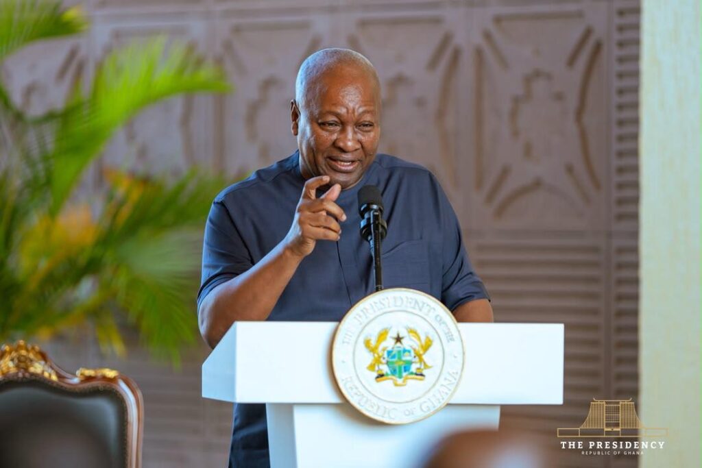 Mahama asks Newmont to deepen support for Ahafo mining communities