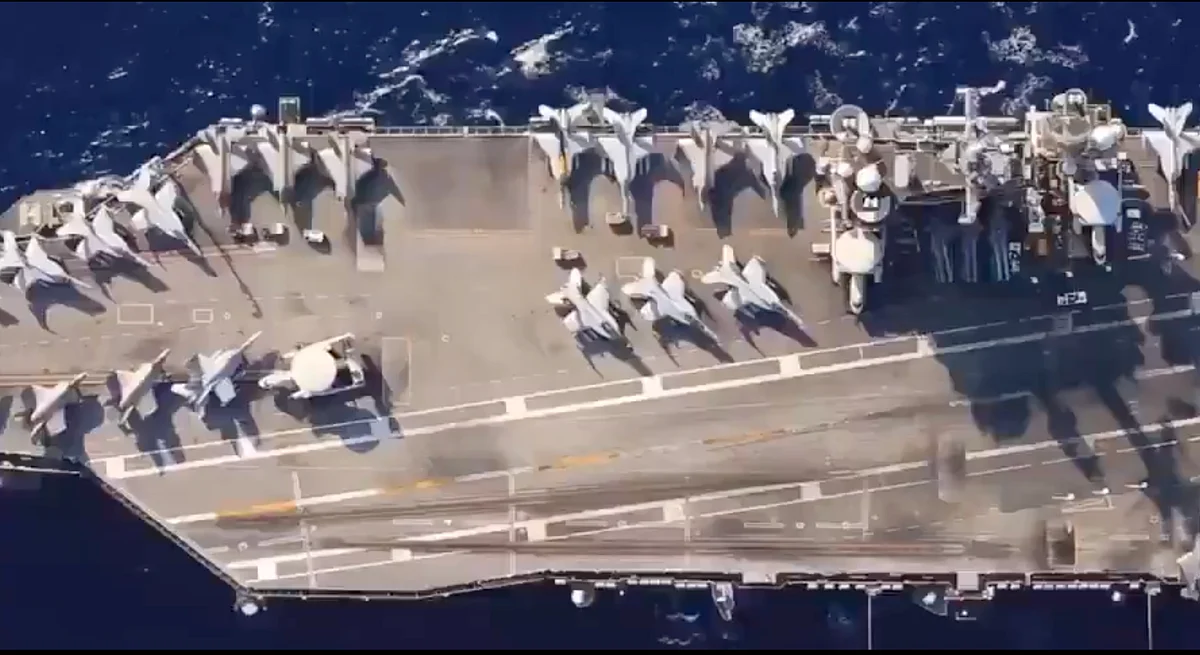 US sends USS George Washington to Middle East as 9-month USS Lincoln deployment sparks crew-welfare crisis