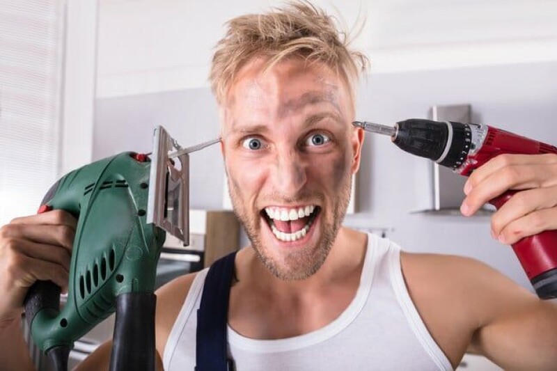 Techie fixed Wi-Fi dead zone with a drill