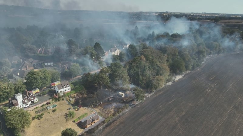 'Apocalyptic scenes' as fires hits West Midlands homes
