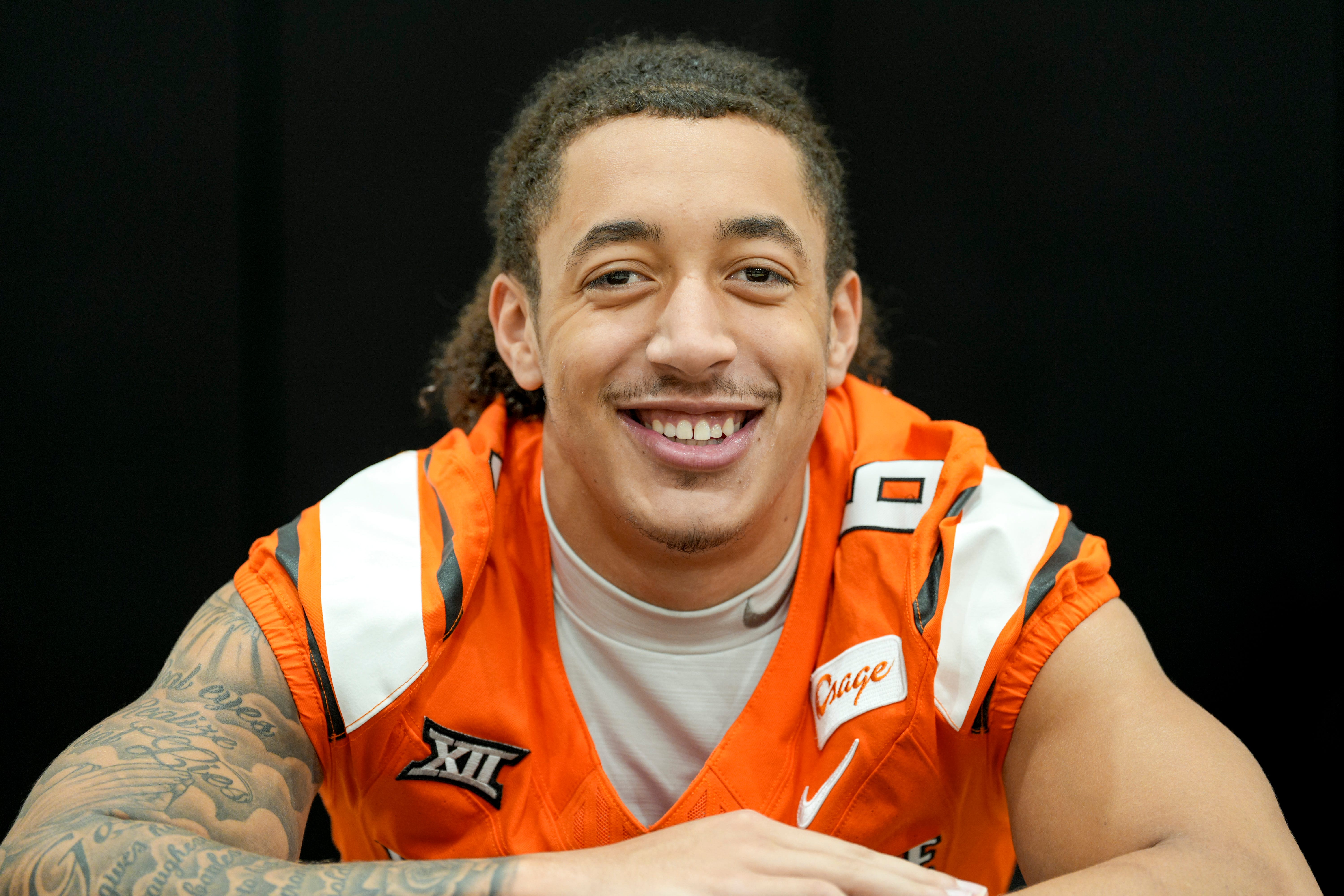 Meet the Oklahoma State football starter who couldn't walk due to illness two years ago