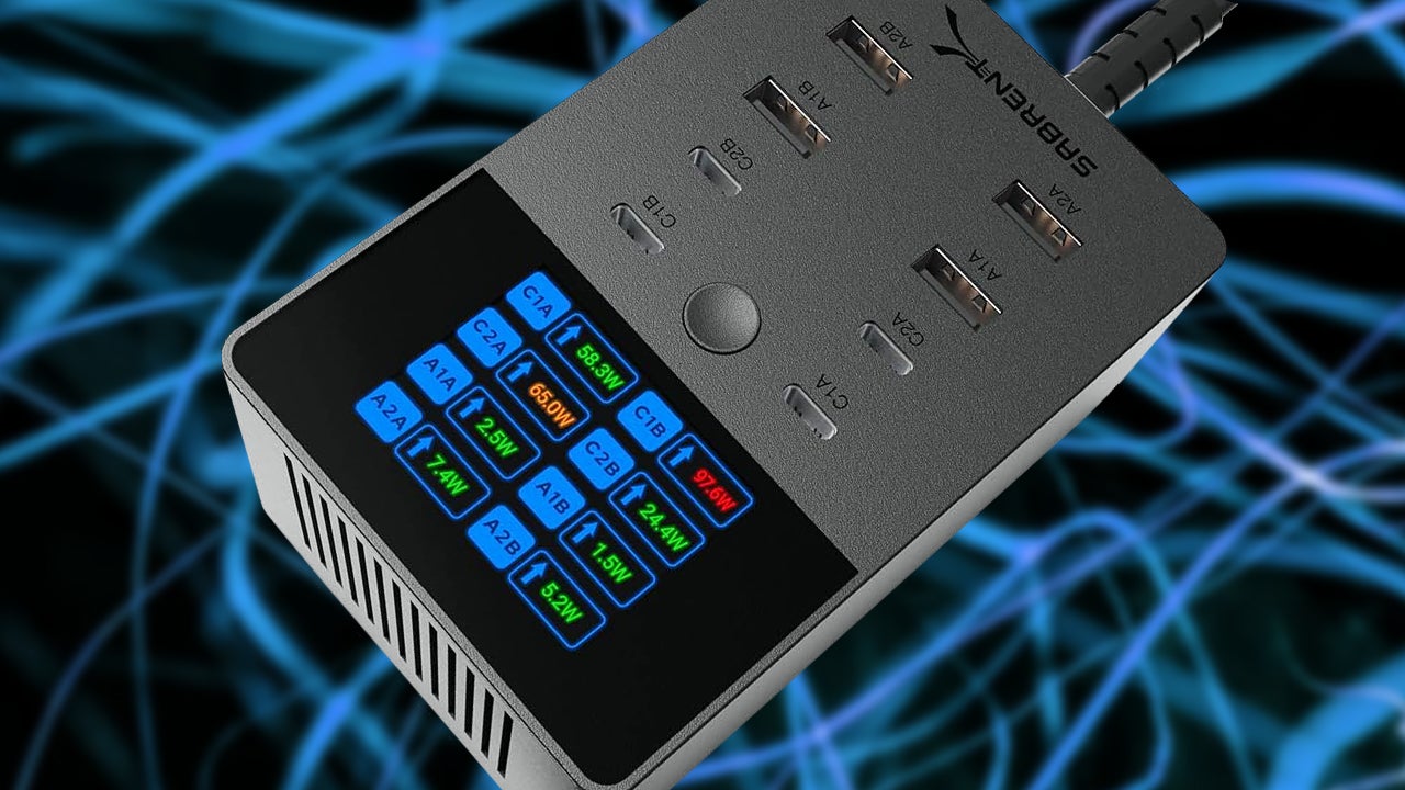 Never Run Out of Ports Again With This Sabrent 8-Port 252W USB Charging Station, Now Just $59.60