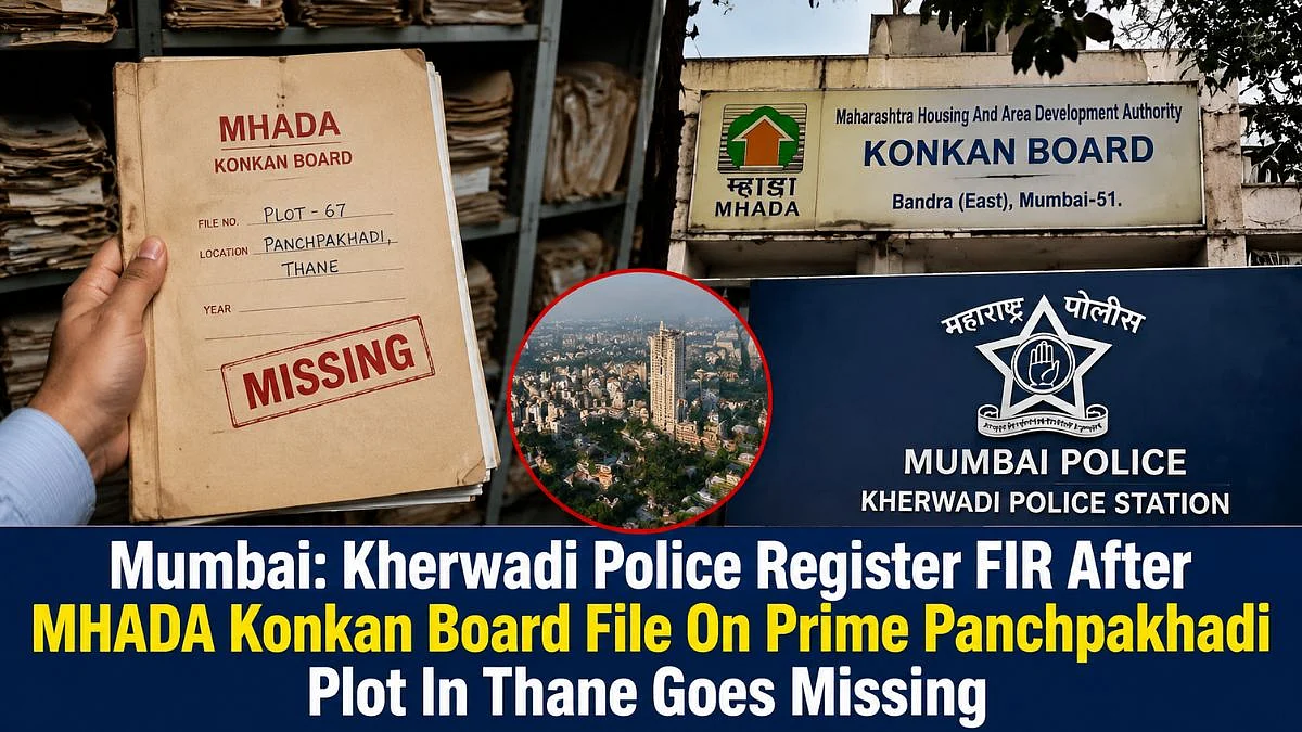 Mumbai: Kherwadi Police Register FIR After MHADA Konkan Board File On Prime Panchpakhadi Plot In Thane Goes Missing