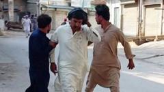 At least 16 killed after vehicle loaded with explosives rams into Pakistan mosque
