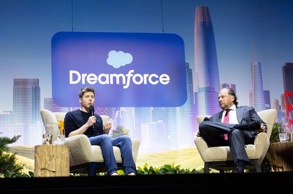 At Salesforce's Dreamforce, business leaders say AI is already moving too fast for them