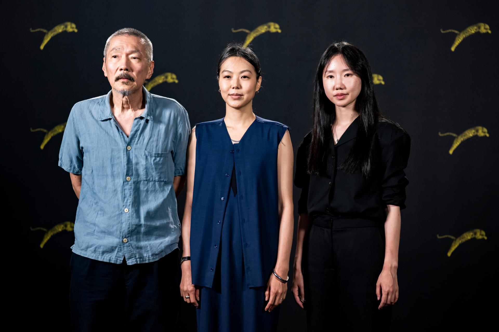 Actor Kim Min-hee attends Locarno film fest with director Hong Sang-soo