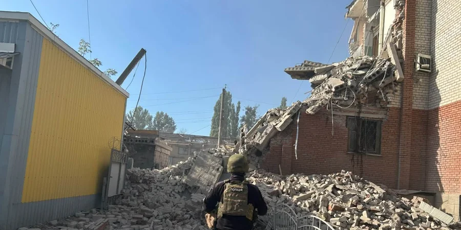 Russian forces hit one Sloviansk neighborhood twice within 60 minutes