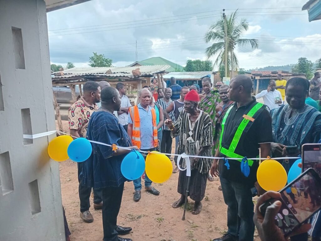 Krachi East lights up as MCE commissions series of development projects