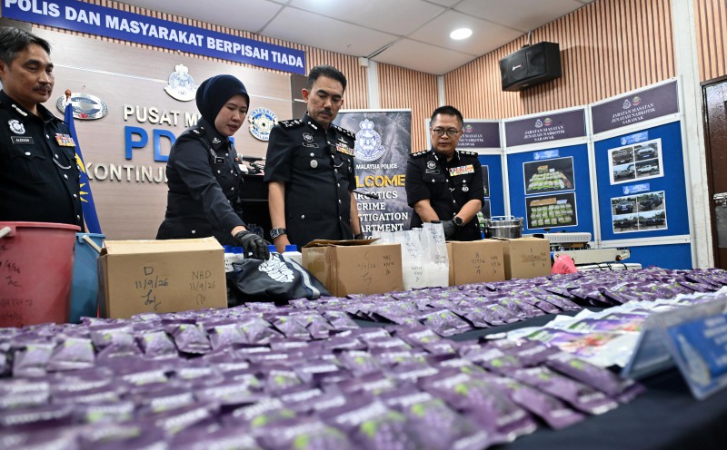 Police seize RM17.2mil worth of drugs in two Sarawak operations