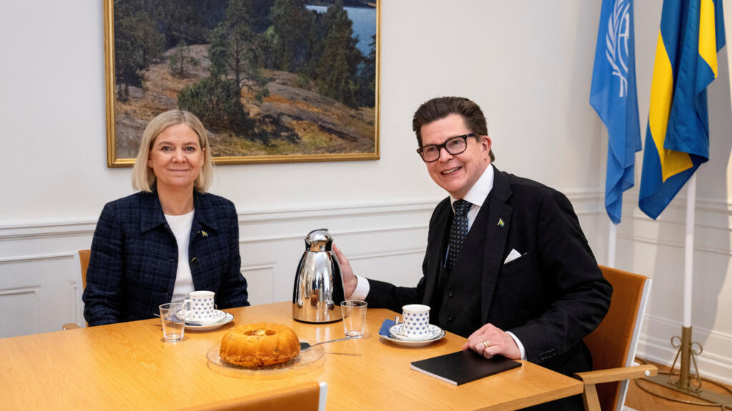 Sweden's centre-left leader Andersson tasked with forming government after election