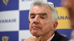 Ryanair boss Michael O'Leary apologises over 'high-fare rapists' remarks