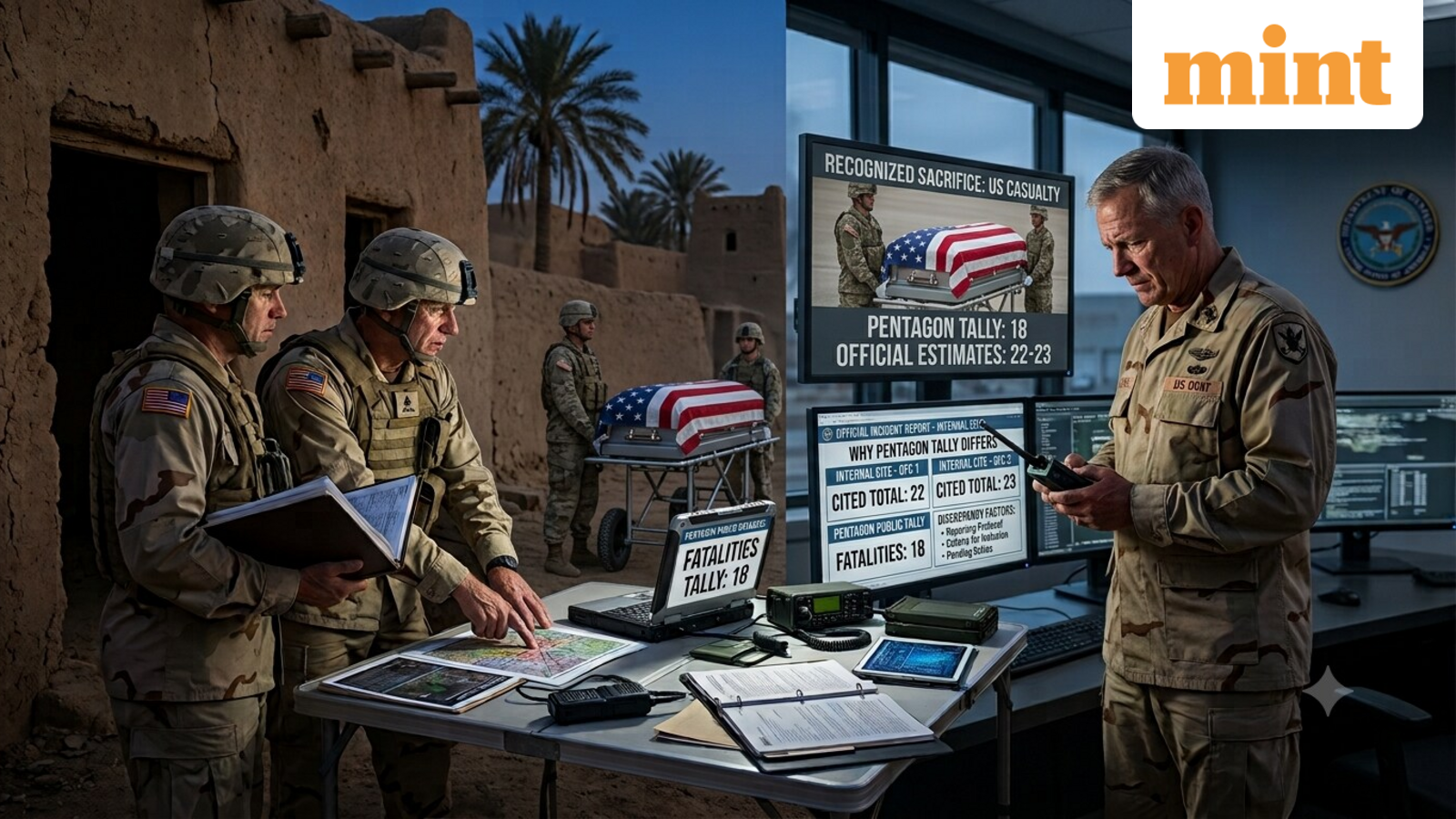 Iran war US casualties: Why Pentagon tally shows 18 while officials cite 22-23