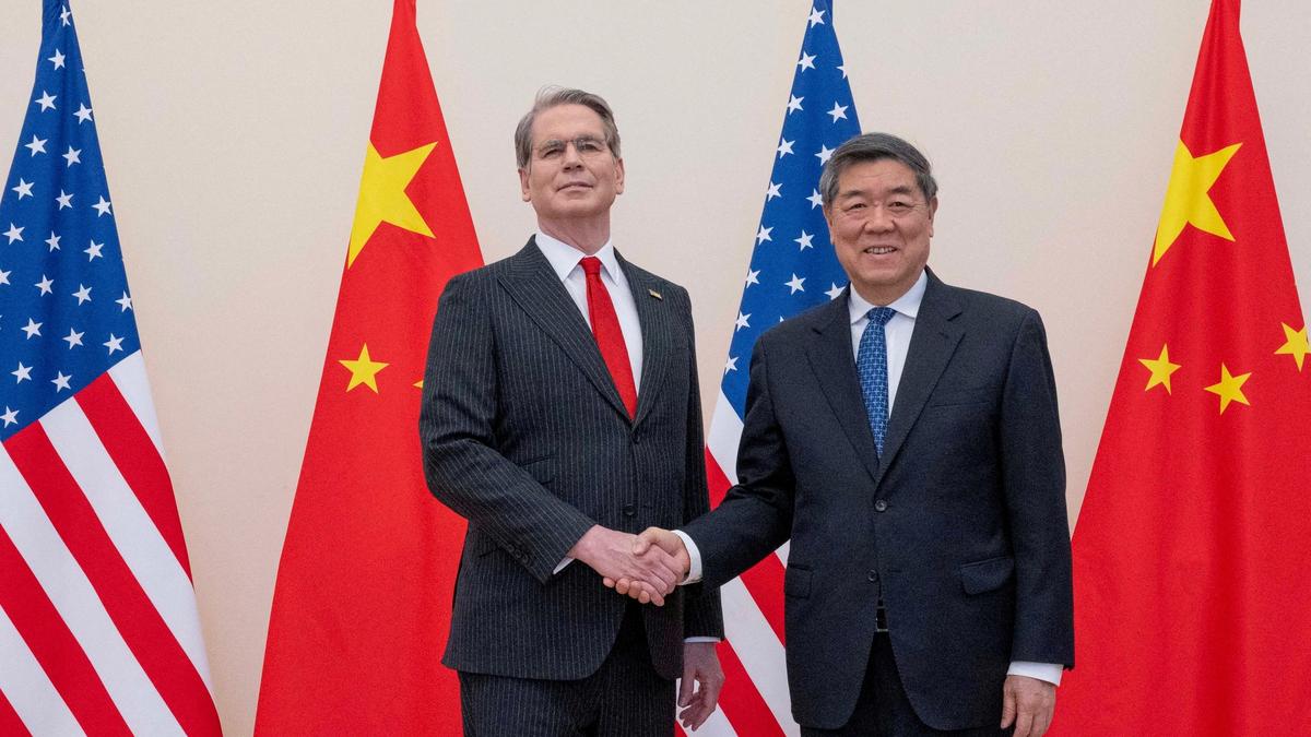 U.S. Treasury's Bessent plans to discuss AI and rare earths with China's He: report