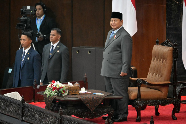 Ex-presidents Yudhoyono, Megawati skip Prabowo’s second state address