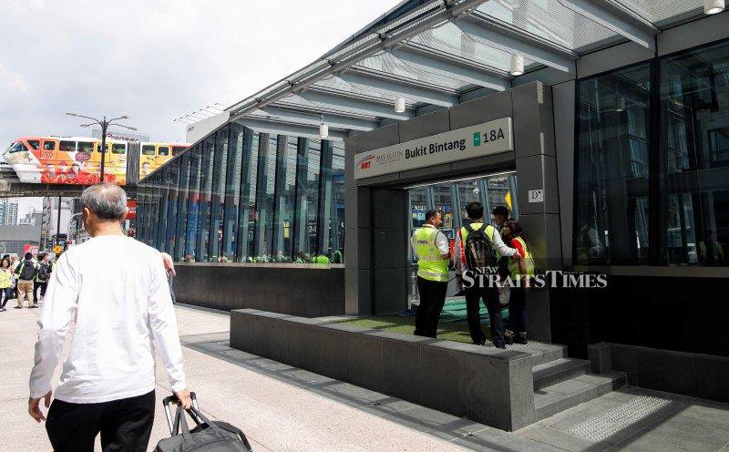 Kajang MRT Line hit by train fault at Bukit Bintang