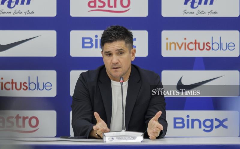 JDT coach Munoz cools talk of taking charge of Harimau Malaya