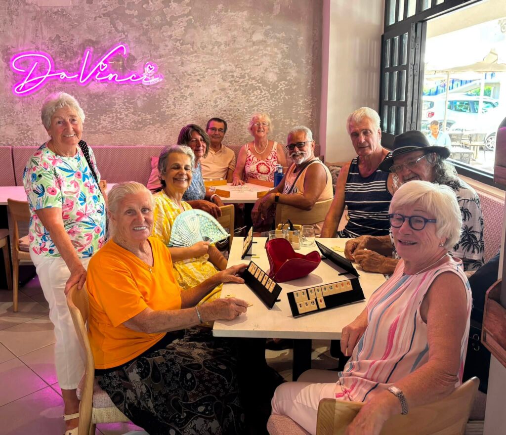 Age Care’s first ever market stall brings treasures, teddy bears and a warm welcome in La Cala this August