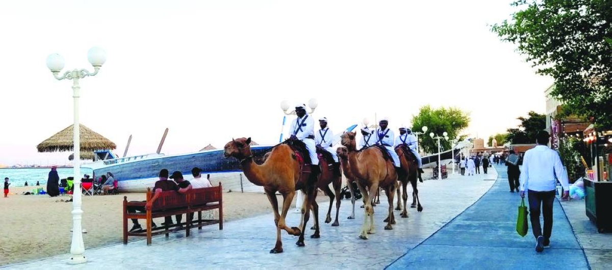 Heritage walk at Souq Al Wakra