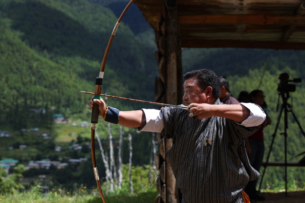 Bhutan’s national sport runs out of room to fire an arrow