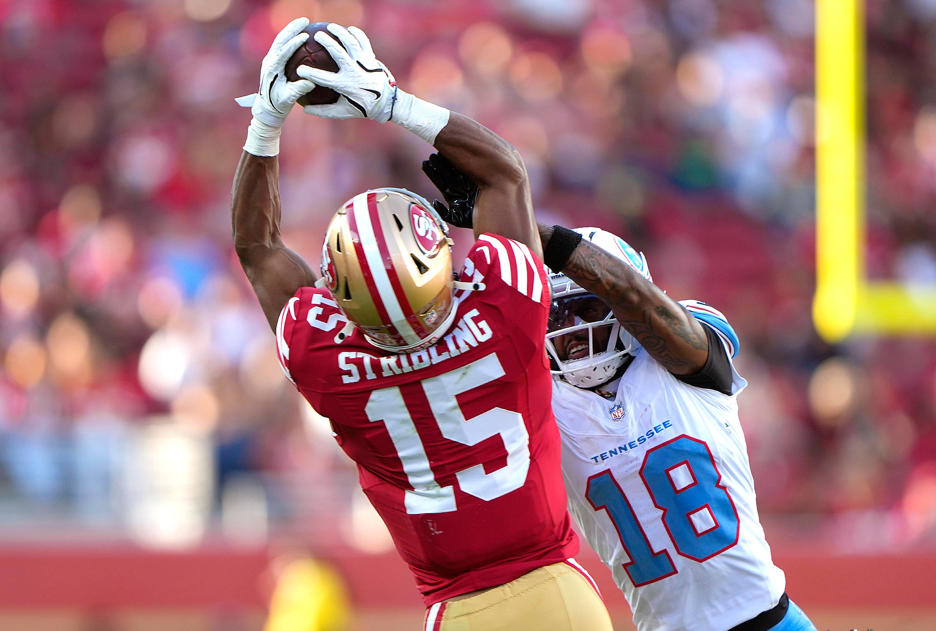 49ers fall to the Titans, but De’Zhaun Stribling steals the show