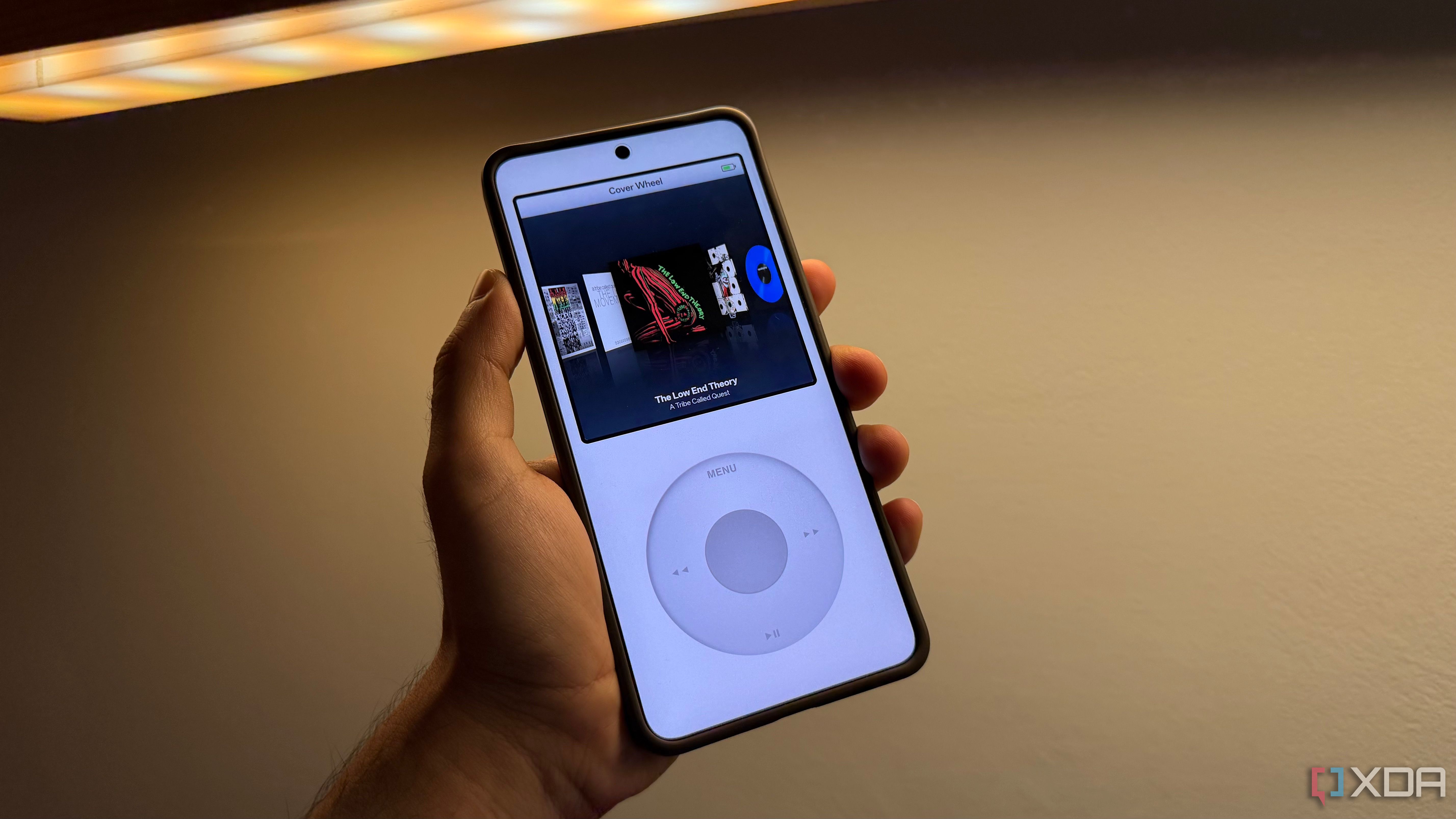I turned my old Android phone into an iPod Classic, and it streams from my Navidrome server