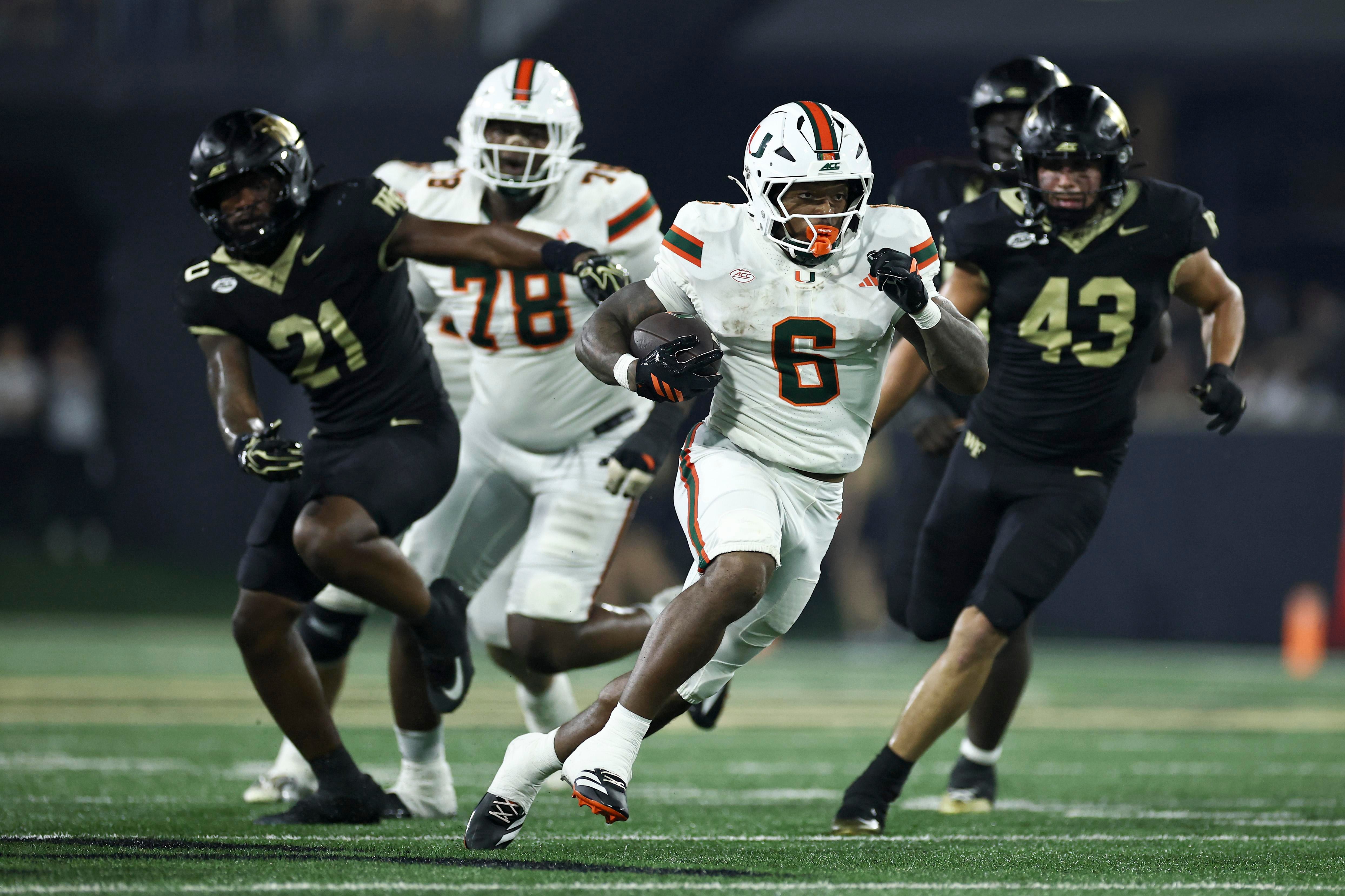 Three Stars: Miami vs Wake Forest