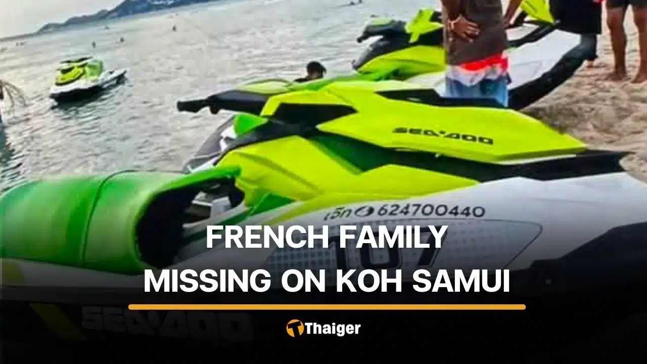 Search continues for French family missing on Koh Samui