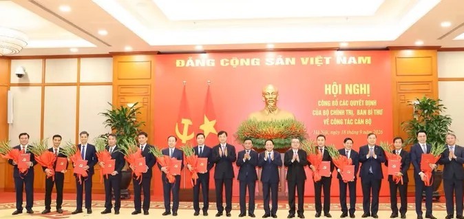 Political Bureau, Secretariat’s personnel decisions announced