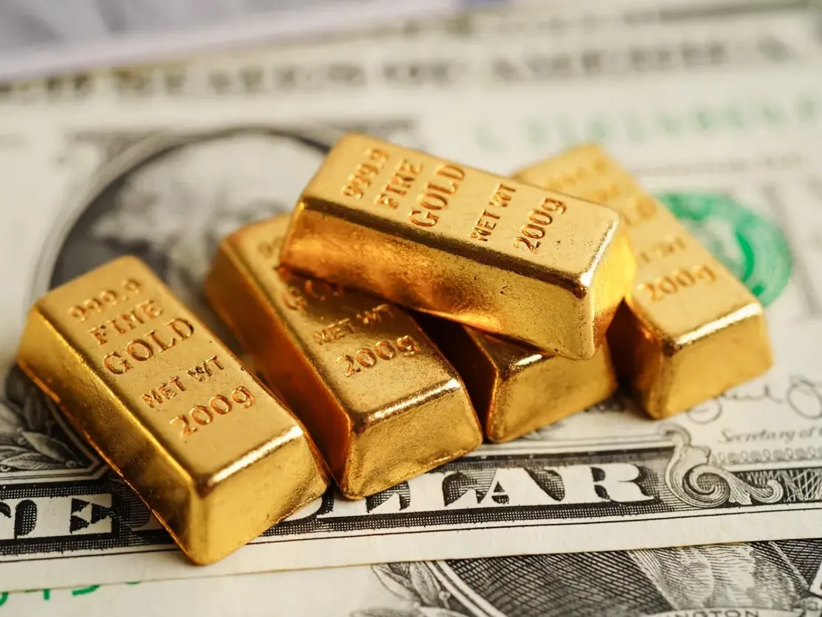 Gold prices fall after hitting two-month high
