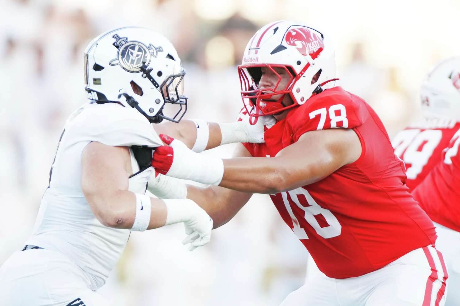 Katy and offensive lineman Isaac Coughran hit all the right notes in 56-10 win over Jordan