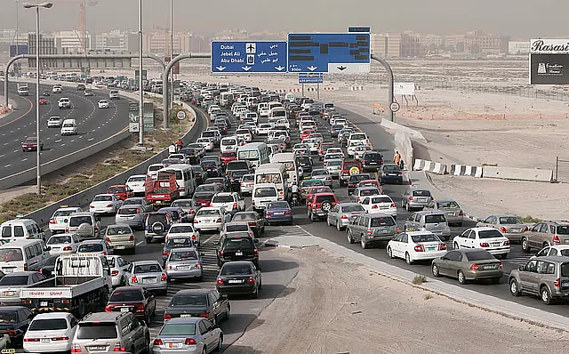 UAE traffic update: Heavy congestion hits E11, E311 and Dubai-Sharjah roads