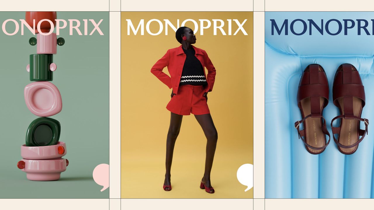 The new Monoprix rebrand awakens a French icon