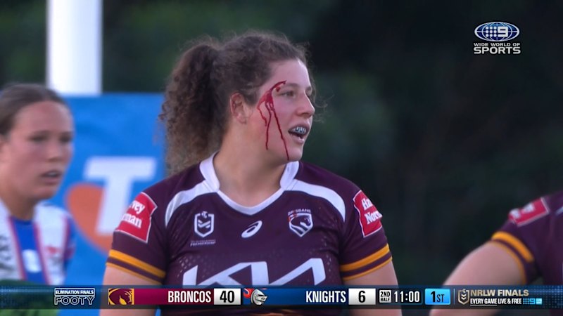 Broncos duo in brutal head clash