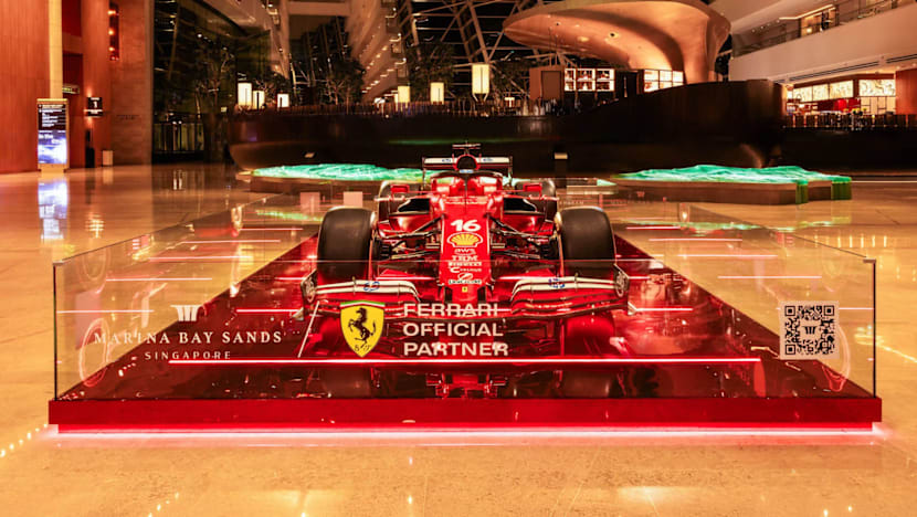 Marina Bay Sands to host Ferrari race car, luxury pop-up and F1-themed events ahead of Singapore Grand Prix