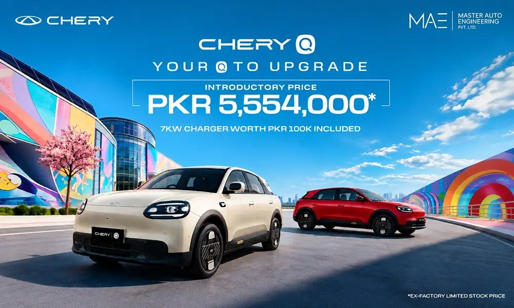 Chery Master Pakistan launches Chery Q, setting a new standard in everyday mobility at PKR 5,554,000 for a limited time