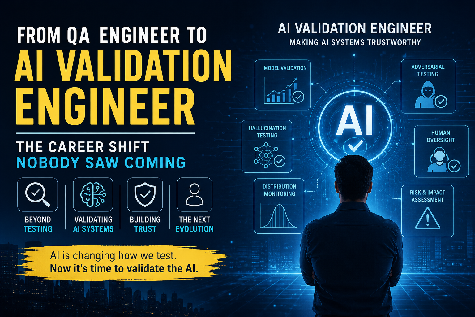 From QA Engineer to AI Validation Engineer: The Career Shift Nobody Saw Coming