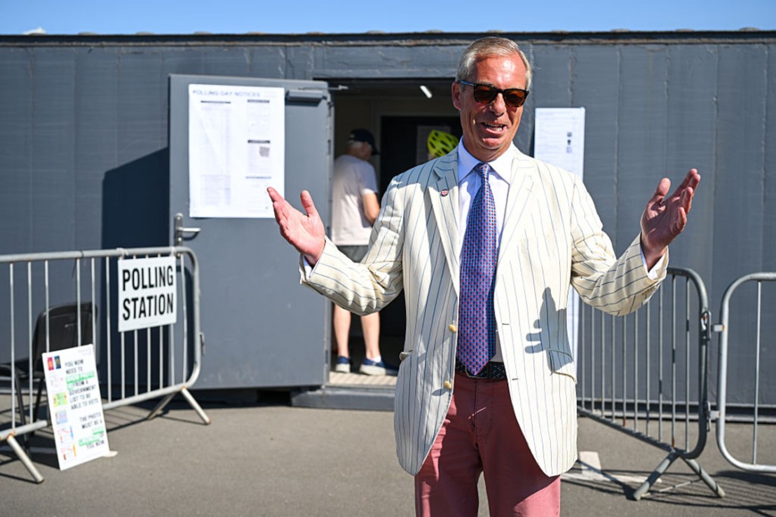 Nigel Farage wins Clacton by-election